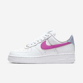 Pantofi Casual Nike Air Force 1 '07 Dama Albi Albastri Roz | QHEX-94167